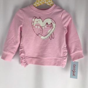 Cat & Jack NWT Pullover Cat Sweater 12 month